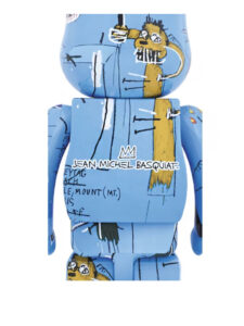 Bearbrick Jean Michel Basquiat 4 100 400 Set Blue3
