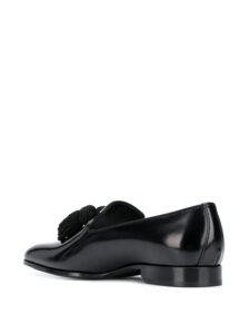 Jimmy Choo Mocassim Foxley de couro com tassel4