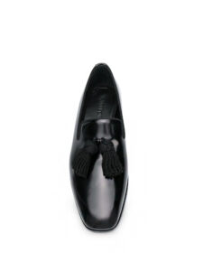 Jimmy Choo Mocassim Foxley de couro com tassel5