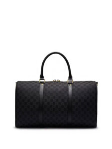 Jordan Monogram Duffle Bag Black2