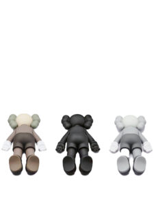 KAWS Companion 2020 Vinyl Figure BrownBlackGrey Set2