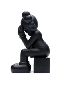 KAWS Passing Through Companion Vinyl Figure 2013 Black3