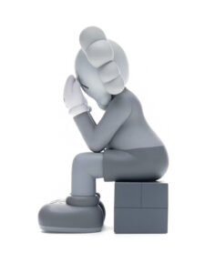KAWS Passing Through Open Edition Vinyl Figure Grey4