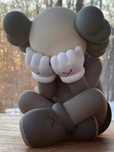 KAWS Separated Vinyl Figure Brown3