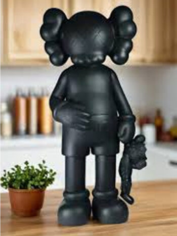 KAWS Share Vinyl Figure Black - Imagem 3