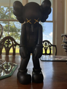 KAWS Small Lie Companion Vinyl Figure Black5