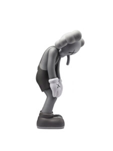 KAWS Small Lie Companion Vinyl Figure Grey2