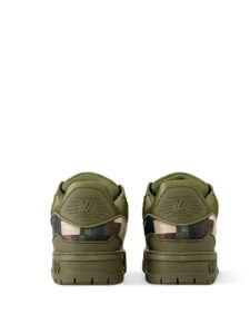 Louis Vuitton LV Trainer Maxi Sneaker Green Damoflage Damier5