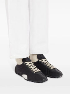 Maison Margiela Sprinters Low Black White Anthracite2