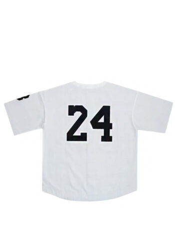 Nike Kobe Bryant Baseball Jersey White - Imagem 2