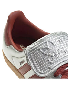Adidas Samba LT Silver Metallic Preloved Ruby Gum4