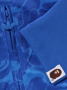 BAPE x adidas Jaqueta Firebird Track Blue5