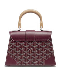 Goyard Saigon Structure Mini Bag Burgundy2