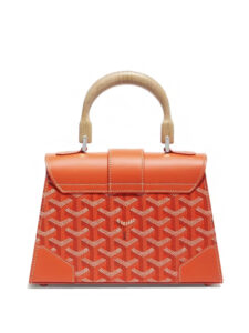 Goyard Saigon Structure Mini Bag Orange2