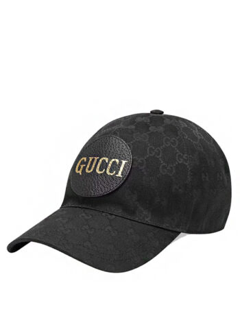 Gucci GG Canvas Baseball Hat Black