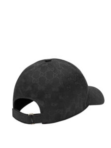 Gucci GG Canvas Baseball Hat Black3