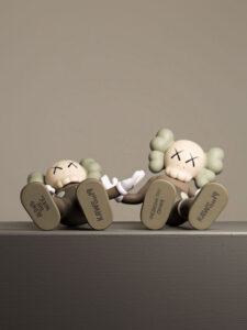 KAWS Along The Way Vinyl Figure Black Brown Grey Set10