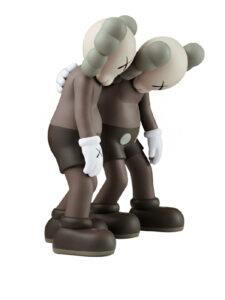 KAWS Along The Way Vinyl Figure Black Brown Grey Set8