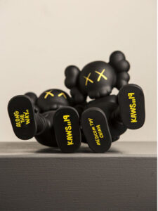 KAWS Along The Way Vinyl Figure Black1