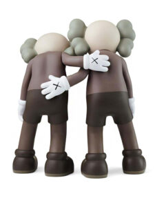KAWS Along The Way Vinyl Figure Brown1