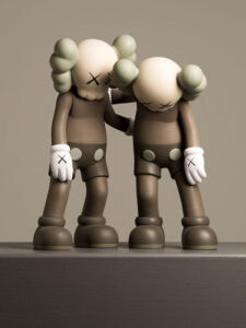 KAWS Along The Way Vinyl Figure Brown2