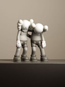 KAWS Along The Way Vinyl Figure Grey2