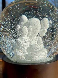KAWS Holiday Changbai Mountain Snowglobe Edition of 500 White4