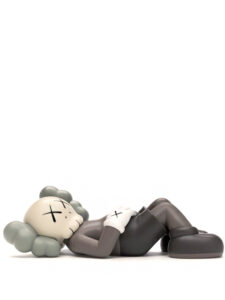 KAWS Holiday Japan Vinyl Figure BlackBrownGrey Set3