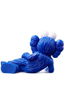 KAWS TIME OFF Vinyl Figure Blue2