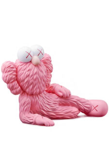 KAWS TIME OFF Vinyl Figure Pink3