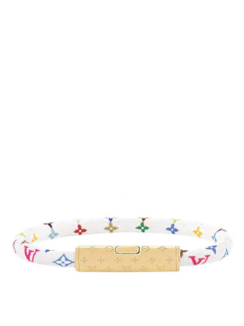Louis Vuitton x Takashi Murakami LV Confidential Bracelet White Multicolored