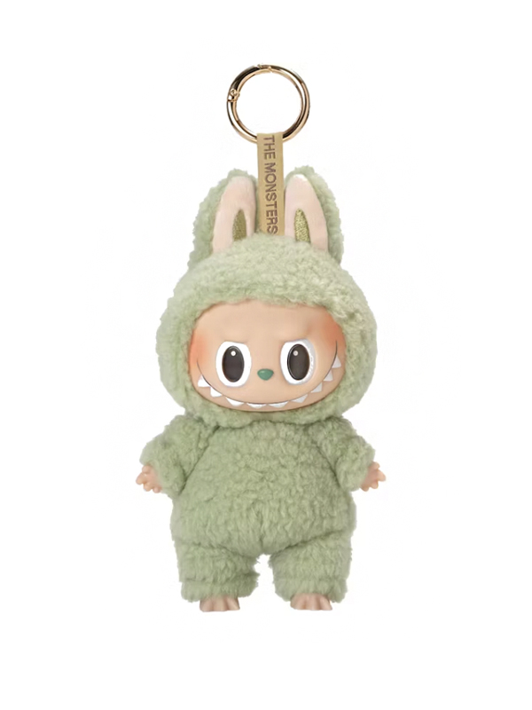 Pop Mart Labubu The Monsters Tasty Macarons Green Grape Vinyl Plush Pendant1 Pop Mart Labubu The Monsters Tasty Macarons Green Grape Vinyl Plush Pendant - Imagem 1