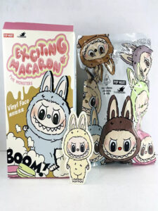 Pop Mart Labubu The Monsters Tasty Macarons Soymilk Vinyl Plush Pendant3