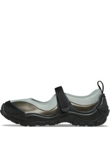 Crocs Terre Ballet Black Silver Metallic2