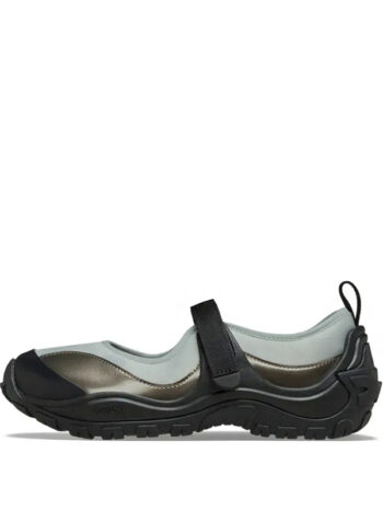 Crocs Terre Ballet Black Silver Metallic - Imagem 2