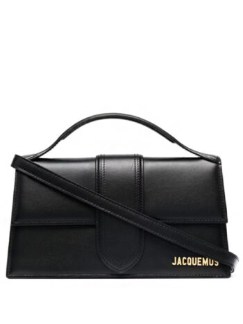 Jacquemus Le Grand Bambino Crossbody Strap Handbag Black