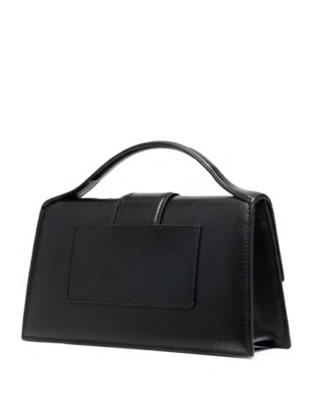 Jacquemus Le Grand Bambino Crossbody Strap Handbag Black - Imagem 3