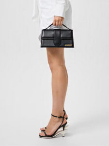 Jacquemus Le Grand Bambino Crossbody Strap Handbag Black4