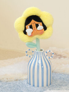 POP MART CryBaby Sad Club Series Plush Flower Sunshine Yellow2