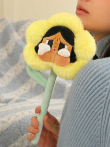 POP MART CryBaby Sad Club Series Plush Flower Sunshine Yellow5