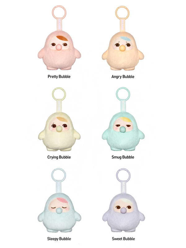 POP MART Pucky Beanie Bubble Plush Pendant Blind Box Original São Paulo POP MART Pucky Beanie Bubble Plush Pendant Blind Box - Imagem 2