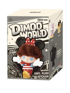 Pop Mart DIMOO World x Disney Series Minnie's Balloon Vinyl Plush Keychain