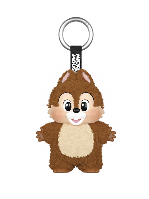 Pop Mart Disney Mickey Family Together Series Chip Plush Keychain Original São Paulo Pop Mart Disney Mickey Family Together Series Chip Plush Keychain - Imagem 1