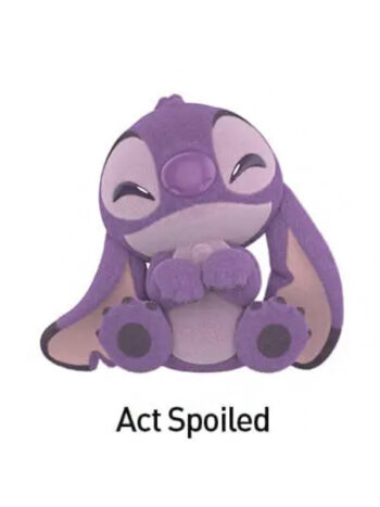 Pop Mart Disney Stitch Little Emotions Series Act Spoiled Figure