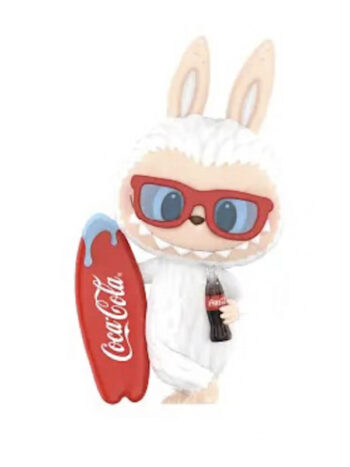 Pop Mart Labubu The Monsters Coca-Cola Series Surf with Me Figure
