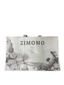 Pop Mart The Monsters Labubu Zimomo Angel in Clouds Figure Tote Bag3