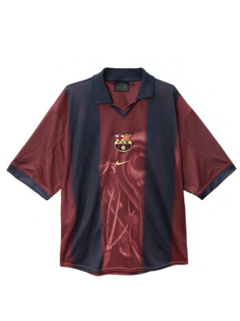 Travis Scott x Nike Camiseta FC Barcelona Retro 2000/01 Home Skeleton