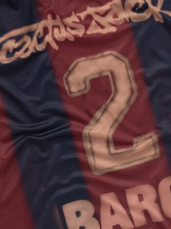 Travis Scott x Nike Camiseta FC Barcelona Retro 2000/01 Home Skeleton - Imagem 4