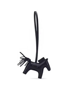 Hermes Bag Charm Rodeo PM Black1