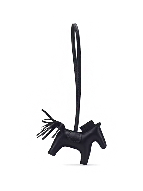 Hermes Bag Charm Rodeo PM Black1